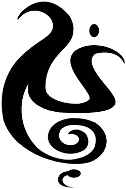 Symbol No Background - Father Daughter Symbol Tattoos (305x400), Png Download