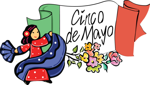 Cinco De Mayo An American Celebration Of A Mexican - 5 De Mayo Clip Art (640x364), Png Download