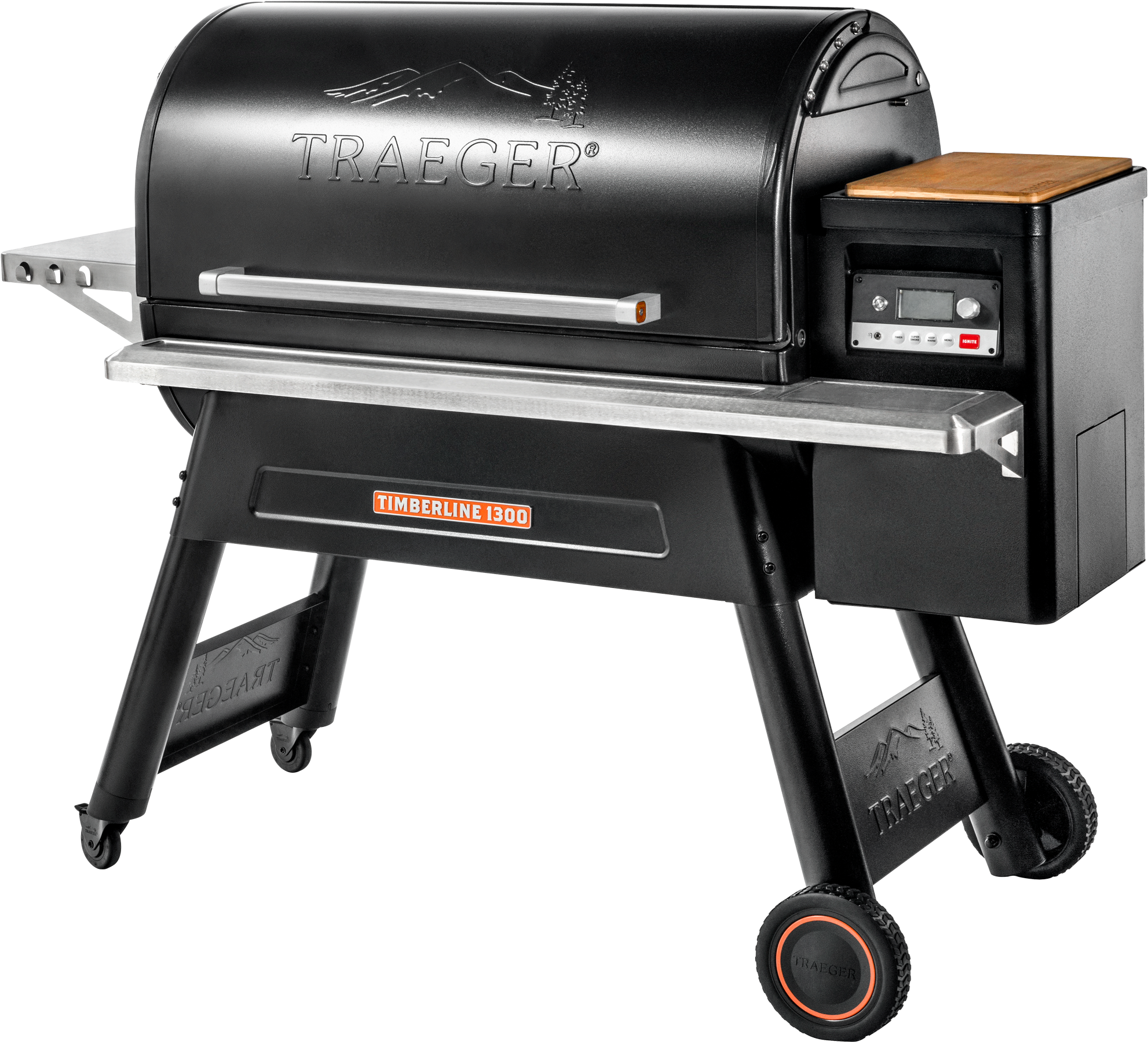 Traeger Timberline 1300 Wood Pellet Grill - Tfb01wlb (2000x2000), Png Download