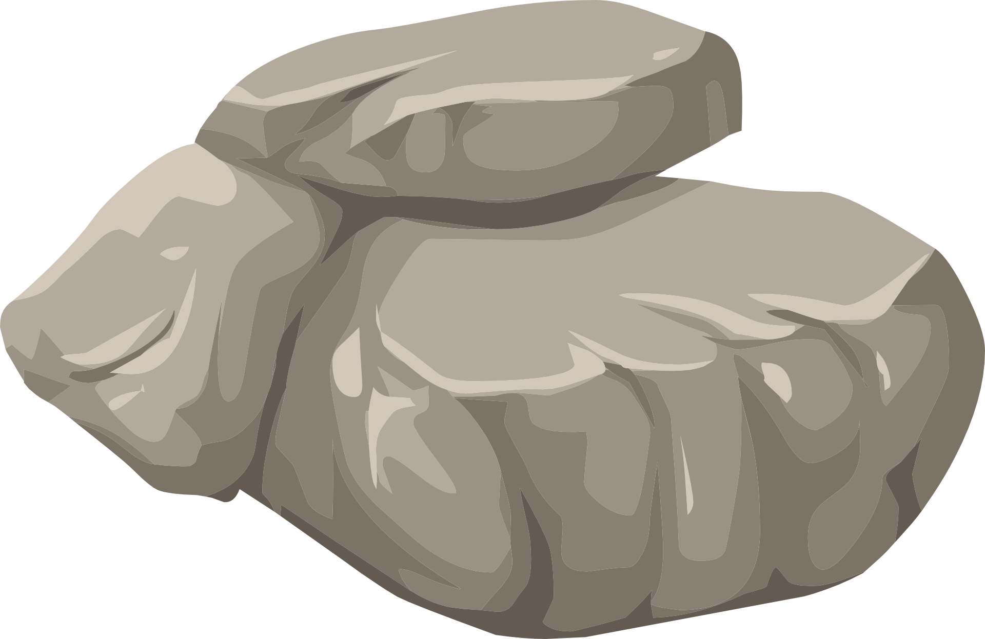 Jpg Download Stone Nature Granite Free Image - Rock Clip Art (1920x1246), Png Download