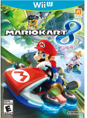 Wii U Mario Kart - Mario Kart 8 Wii U Case (480x480), Png Download