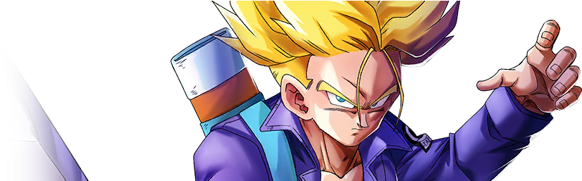 Super Saiyan Trunks - Dragon Ball Legends Trunks (1024x256), Png Download