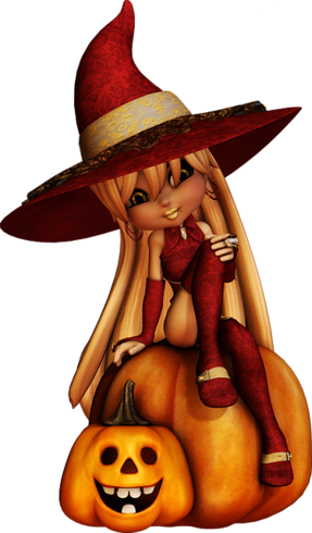 Share This Image - Tube De Halloween Psp (287x490), Png Download