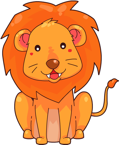 You Can Use This Cute Cartoon Lion Clip Art On Your - Clip Art (462x538), Png Download