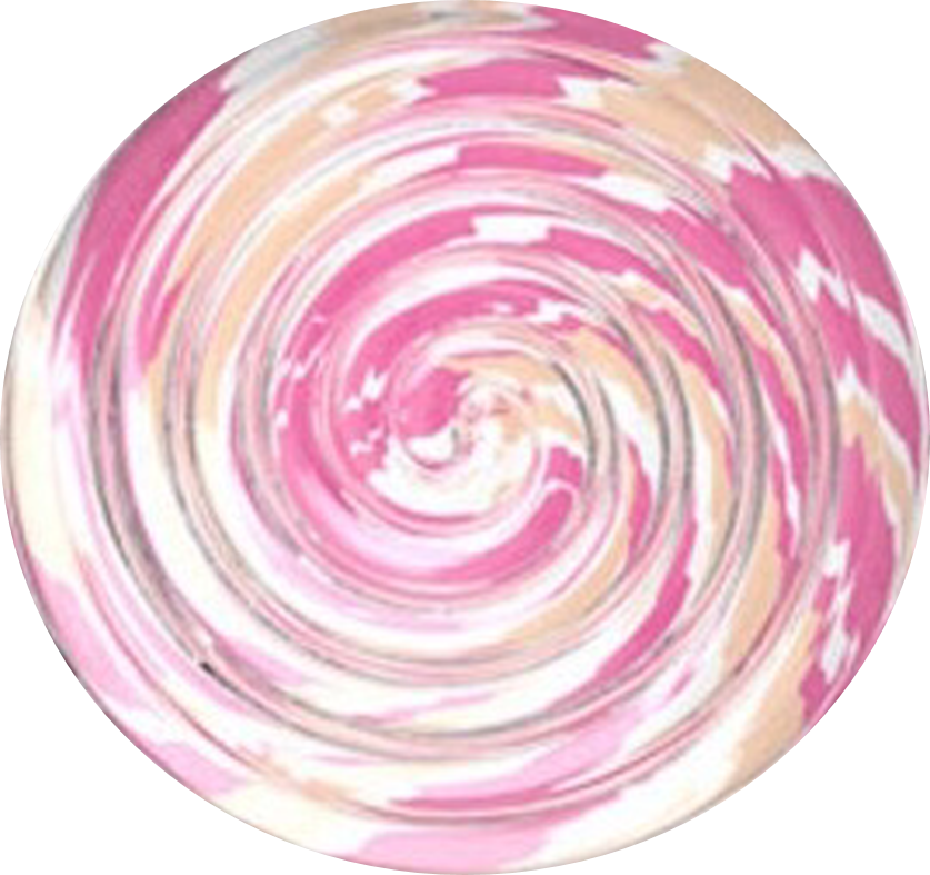 The Lollipop Spiral - Candy Bong (837x787), Png Download