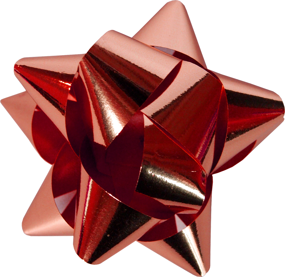 Christmas Bow - Green Present Ribbon (1000x972), Png Download