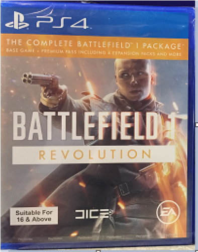 Battlefield 1 Revolution Edition Ps4 (500x500), Png Download