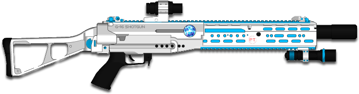 G16 Plasma Shotgun - World (809x247), Png Download