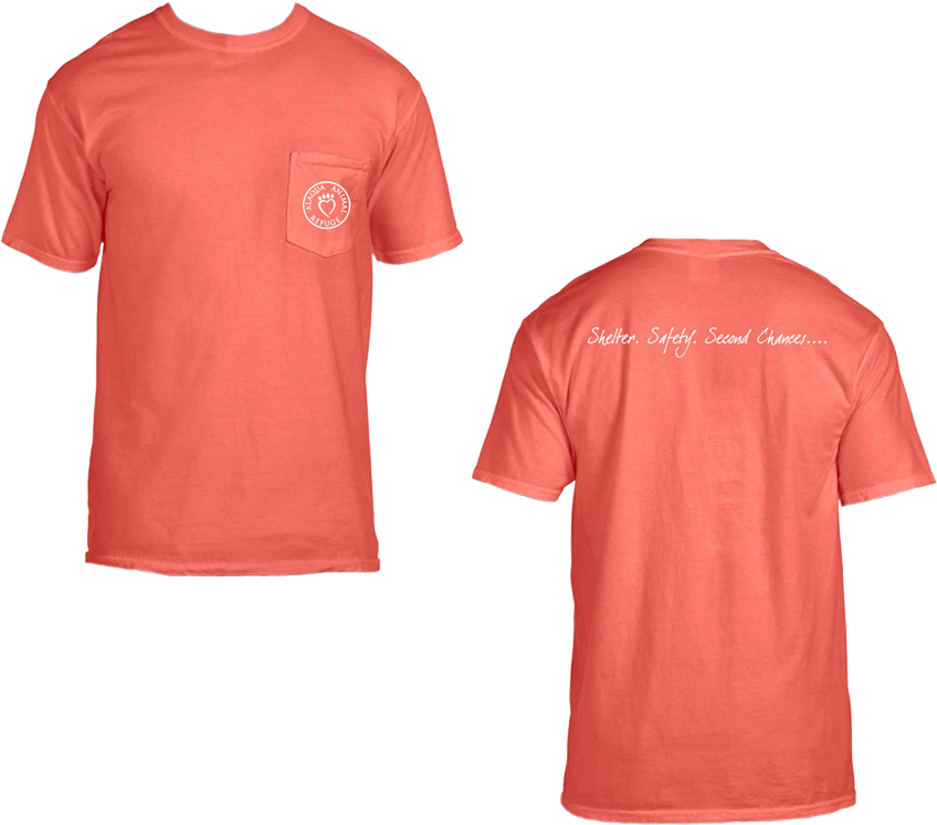 Salmon Adult Pocket Tshirt (900x900), Png Download