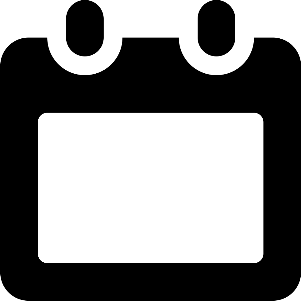 Download HD Daily Calendar Empty White Page Svg Png Icon Free Download - Calendar  Icon Blank Png Transparent PNG Image - NicePNG.com, image size:981x981