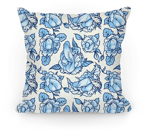 Pillow Png Transparent Image - Floral Penis (484x484), Png Download