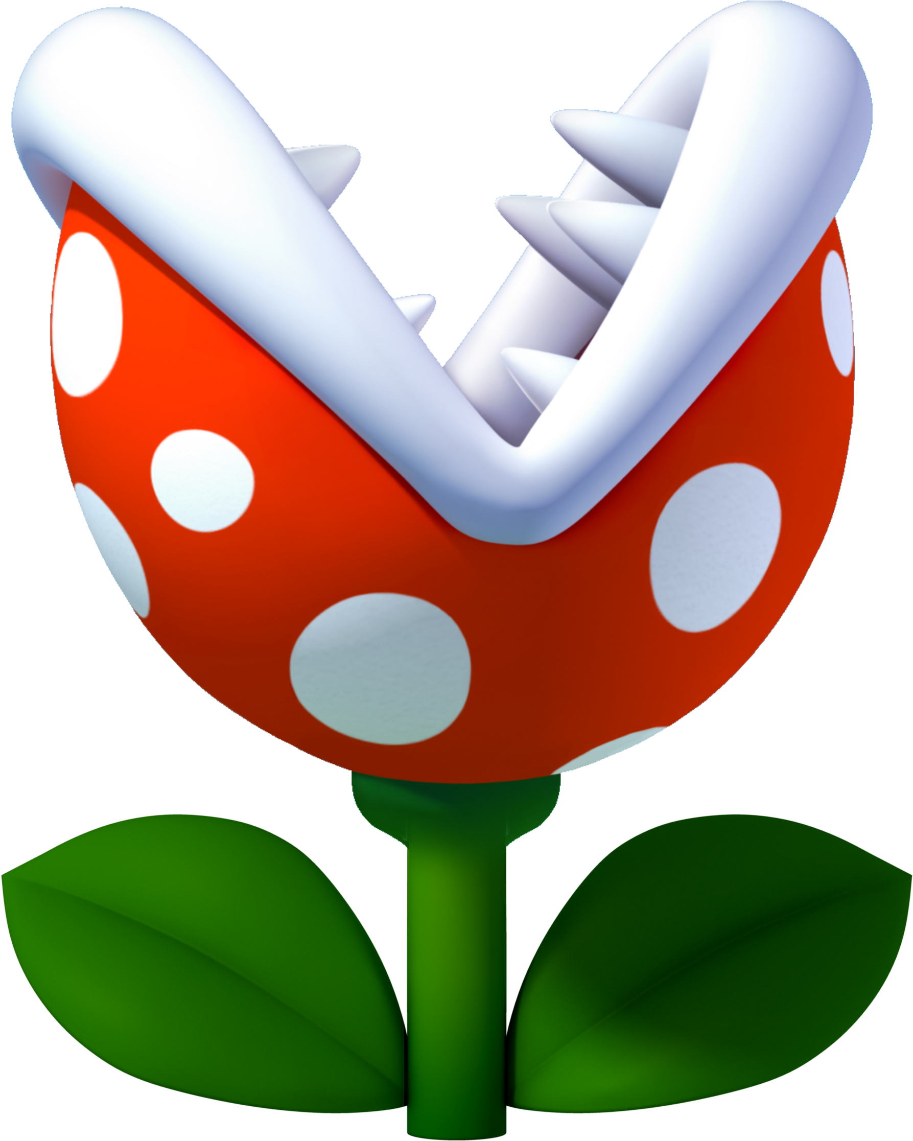 Mario Bros Clipart Enemy - Flor Carnivora De Mario Bros (1843x2259), Png Download
