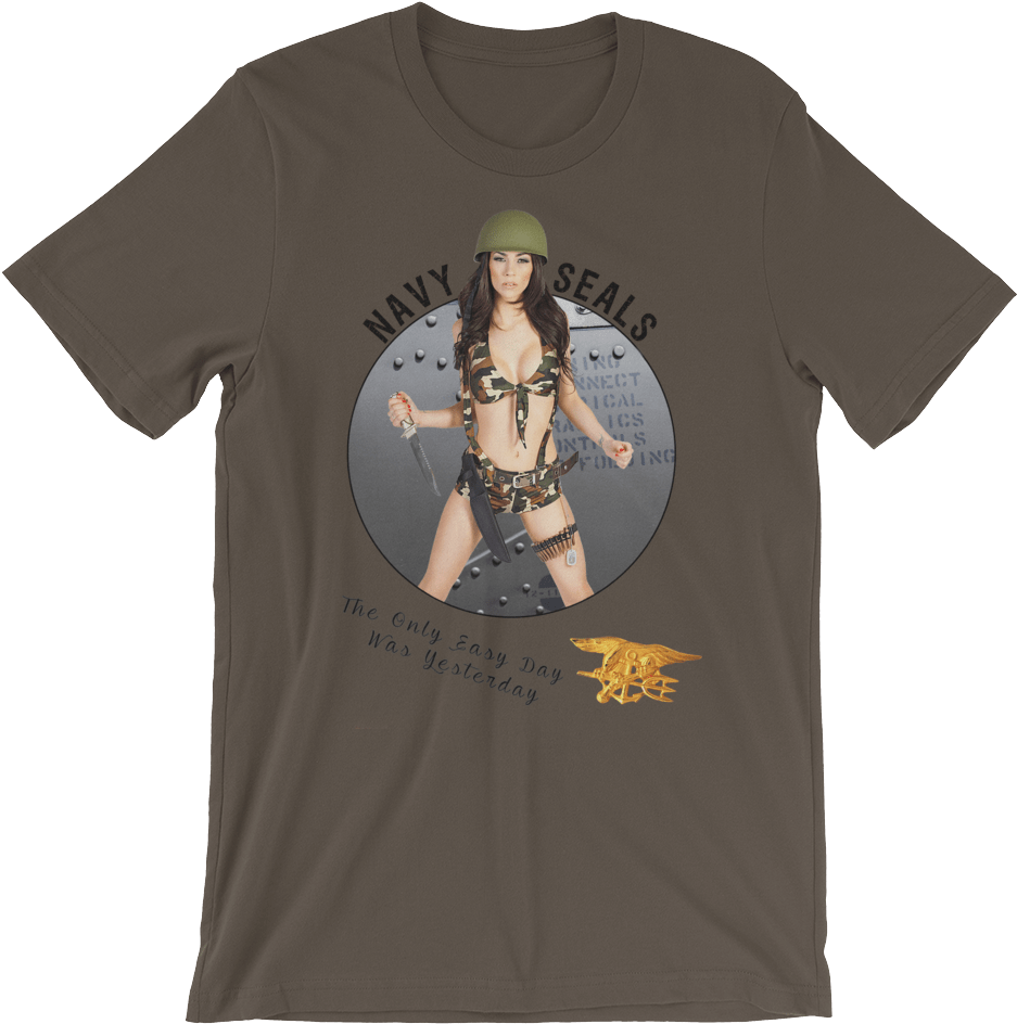 Navy Seal Pinup Girl T-shirt - Phish Bakers Dozen Tshirt Donut- Not Tickets Ptbm York (1000x1000), Png Download