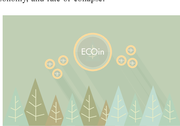 Cryptocurrency Against Environmental Damage - Graphic Design (618x450), Png Download