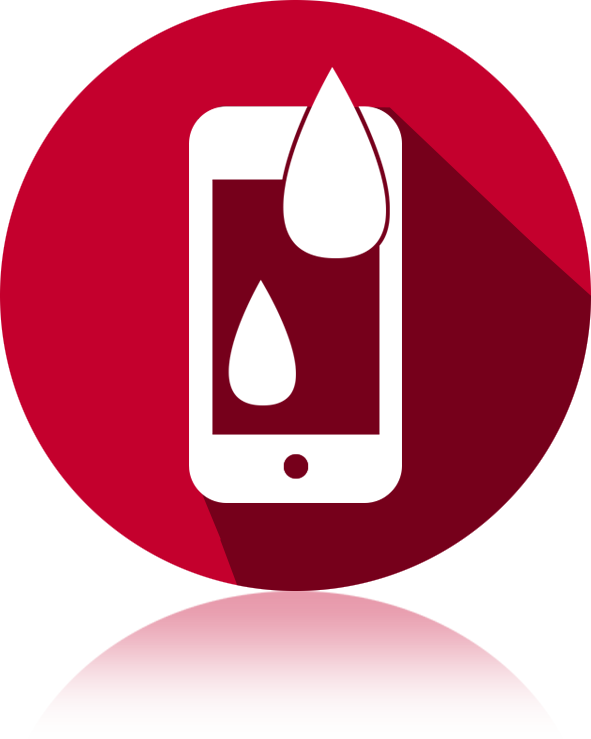 Lg Leon Water Damage Repair - Circle (591x739), Png Download