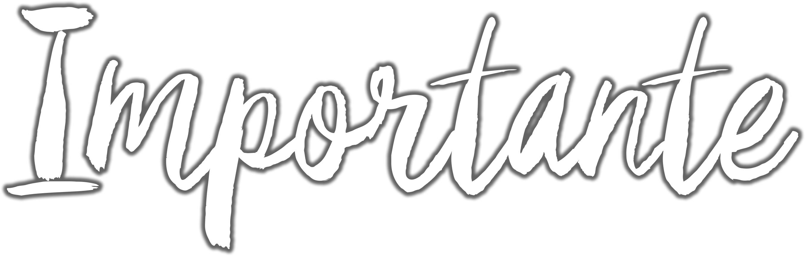 Importante - - Calligraphy (3000x1040), Png Download