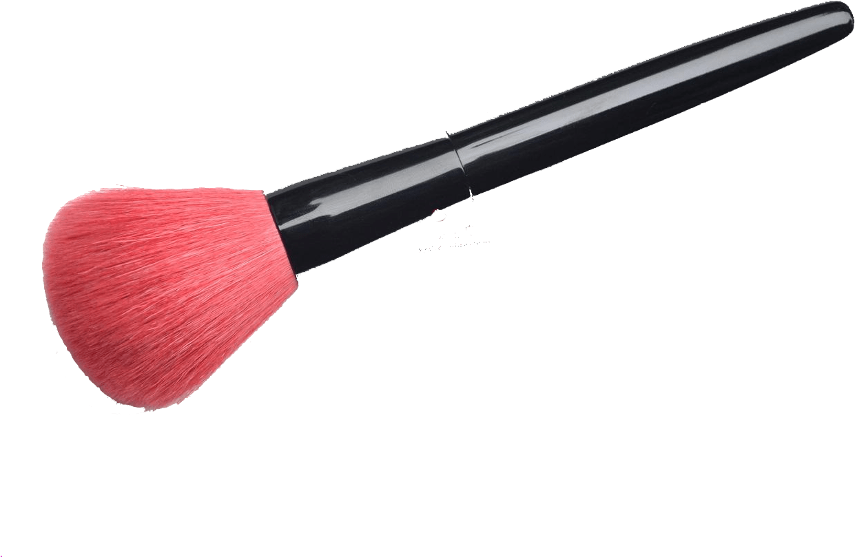 Makeup Brush Png Elegant Pink Makeup Brush Transparent - Makeup Png (1280x969), Png Download