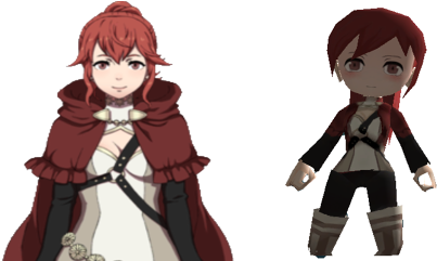 Image - Fire Emblem Anna Gif (500x240), Png Download