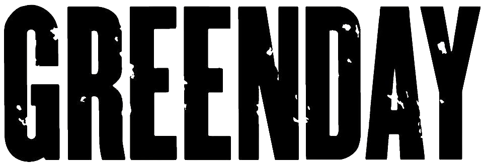 Green Day - Green Day Logo Png (977x328), Png Download