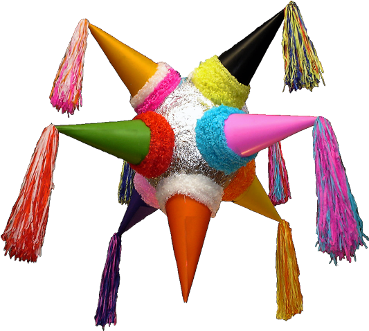 Cones Pinatas Pinterest Pinataconespng - Piñata Png (550x487), Png Download