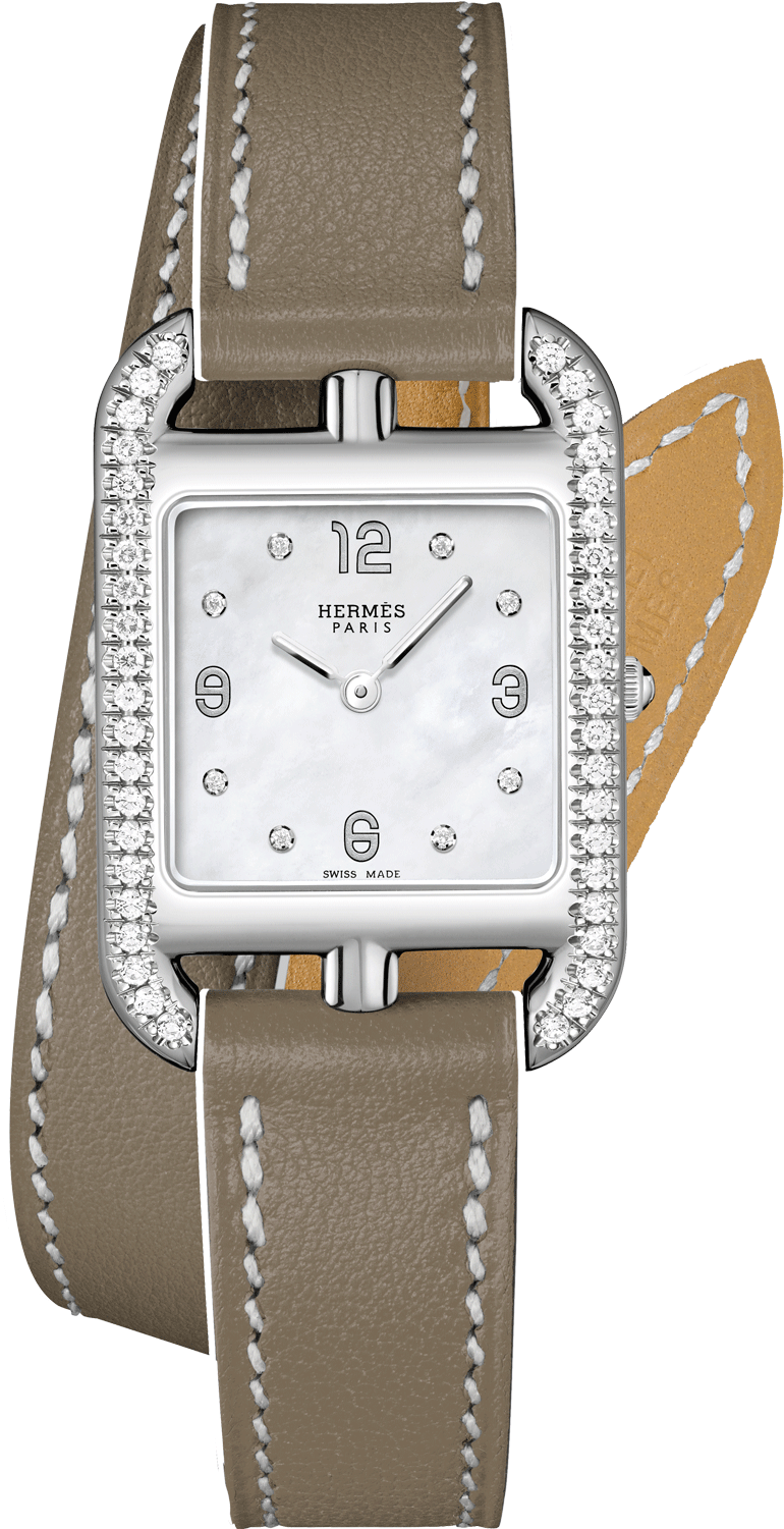 Montre Hermes Cape Cod 044256ww00 Lionel Meylan Horlogerie - Hermes Cape Cod Quartz Small Pm 044225ww00 (1600x1600), Png Download