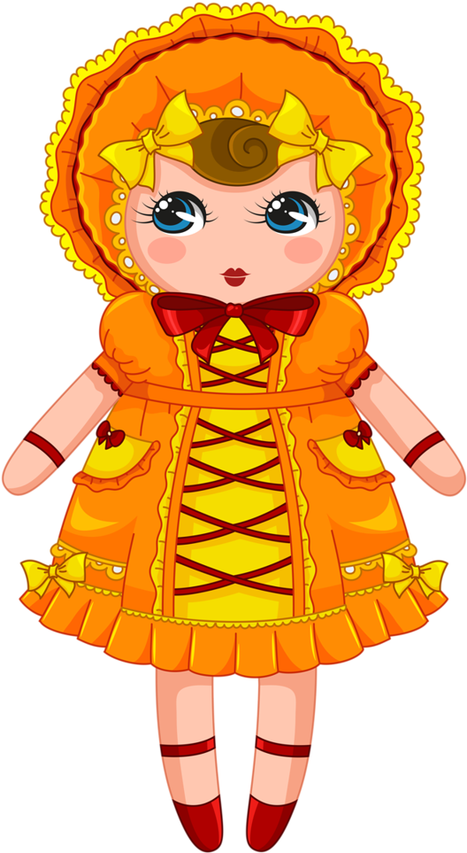 Bonecas & Meninas - Dolls Cartoon (639x1024), Png Download