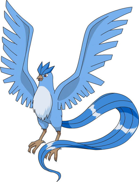 144 Articuno Ag Shiny - Pokemon Articuno (592x775), Png Download