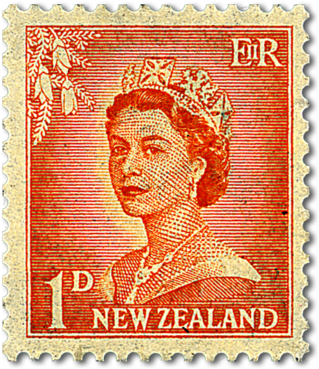 Product Listing For 1955 Queen Elizabeth Ii - Queen Elizabeth Stamp New Zealand (600x600), Png Download