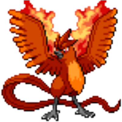 Flame Articuno - Punto De Cruz Articuno (420x420), Png Download