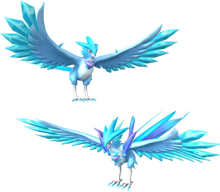 Download Zip Archive - Mega Articuno Sprite (750x650), Png Download
