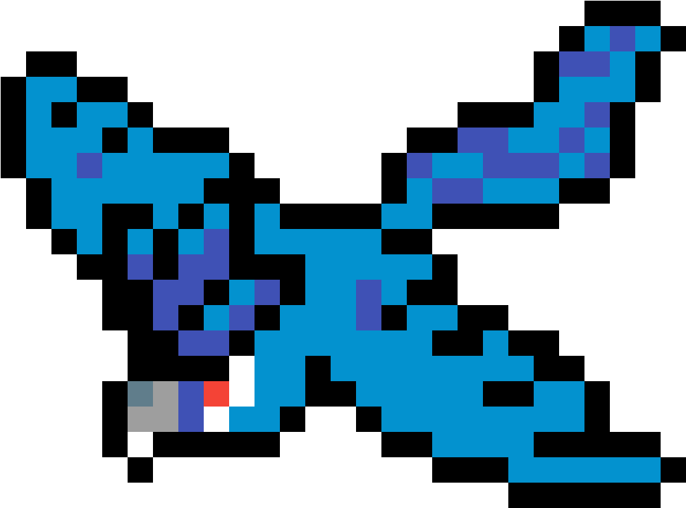 Articuno - Pokemon Pixel Art (1184x1184), Png Download