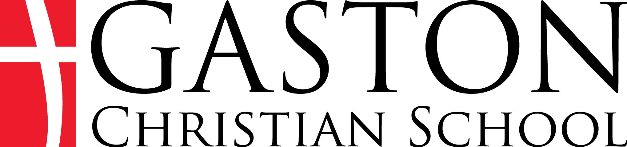 Gaston Christian School (2038x478), Png Download