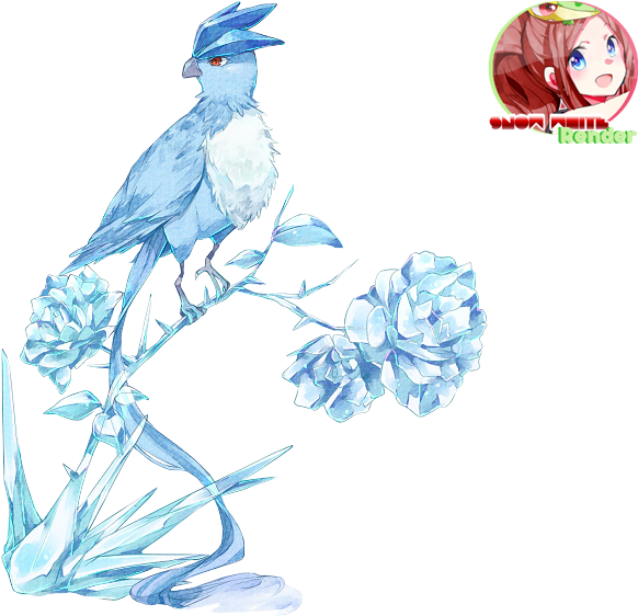 Pokemon Render Articuno Photo Articuno - Pokemon (600x561), Png Download