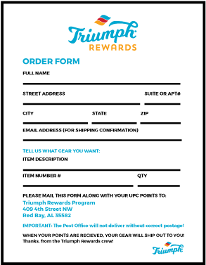 Triumphrewards Orderform2 - Triumph Grain Free Dog Biscuits 00904 (309x400), Png Download