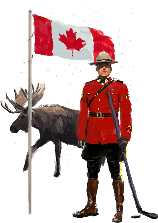 Oh Canada - Elizabeth Ii (600x799), Png Download
