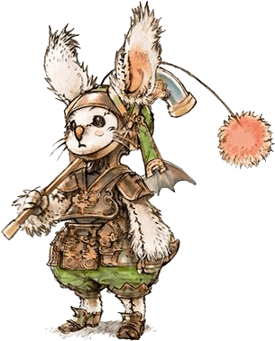 Moogle - Final Fantasy Moogle Race (400x400), Png Download