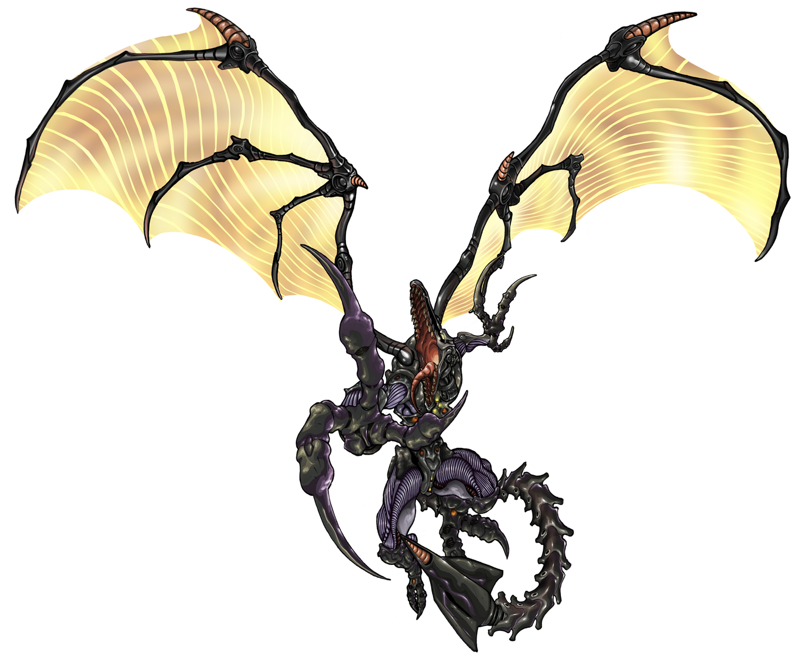 Download Hd Meta Ridley Meta Ridley Metroid Transparent Png Image Nicepng Com