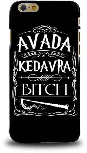 Harry Potter Magic Spell Case - Avada Kedavra (636x772), Png Download