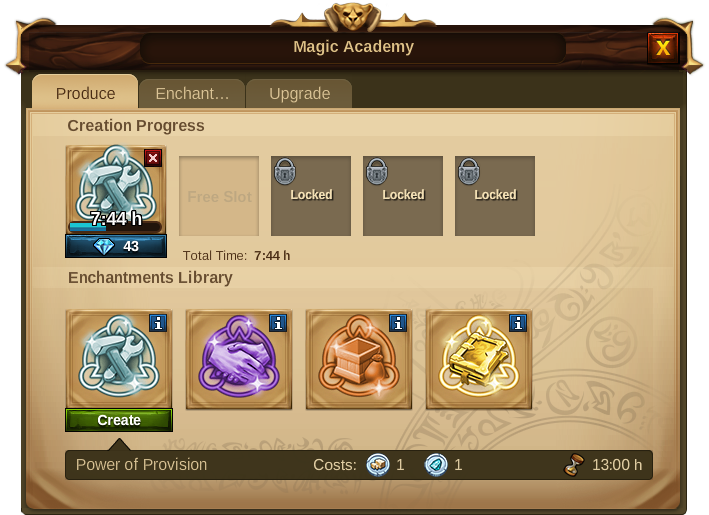 As Soon As Your Enchantment Is Ready, You Can Collect - Elvenar Power Of Provision (709x515), Png Download