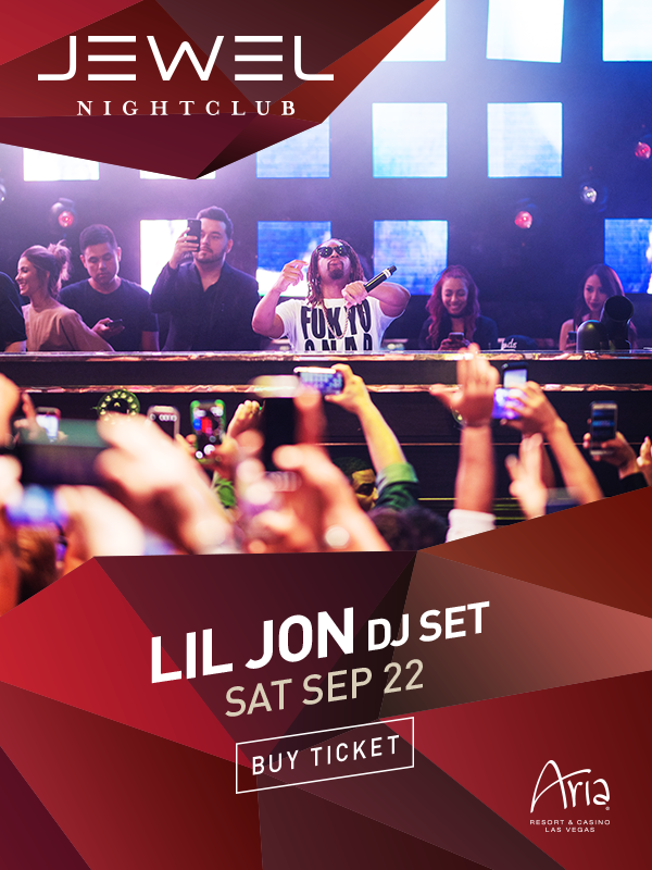 Lil Jon Promotional Artwork - Aria Hotel Las Vegas (600x800), Png Download
