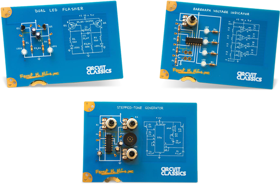 Crowd Supply Circuit Classics By Star Simpson - Printed Circuit Board (600x436), Png Download