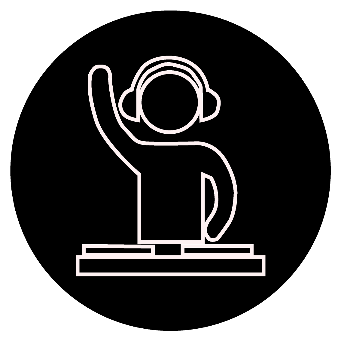 Transparent Background Dj Icon (1151x1144), Png Download