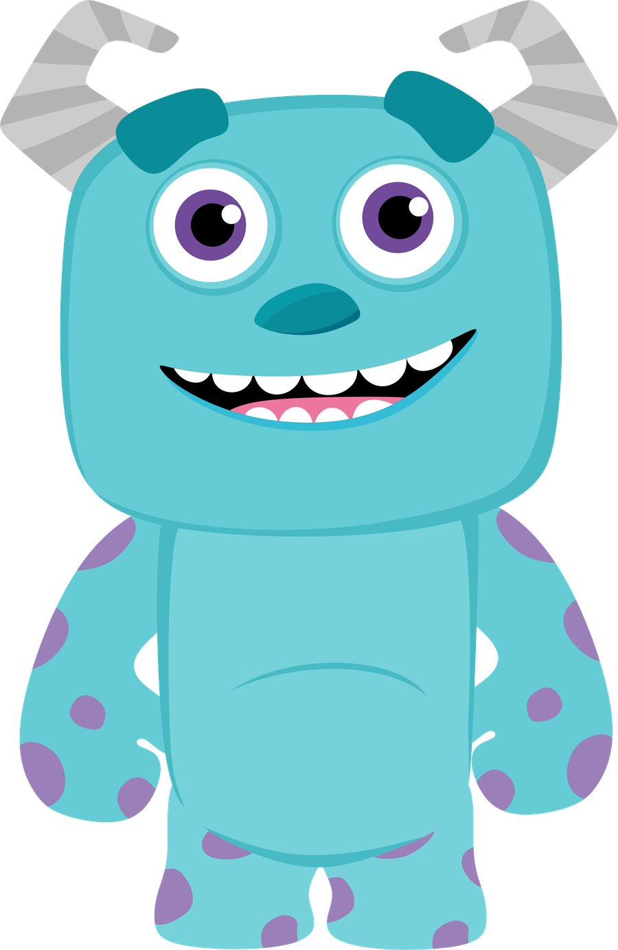 Sully - Bebe Sullivan Monster Inc (900x1382), Png Download