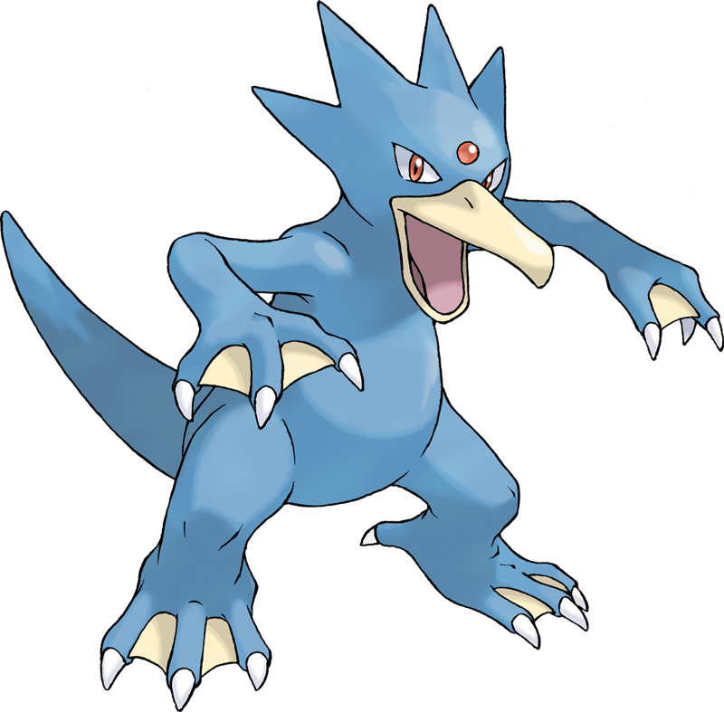 Stats, Moves, Evolution, Locations & Other Forms - Pokemon Golduck (800x787), Png Download