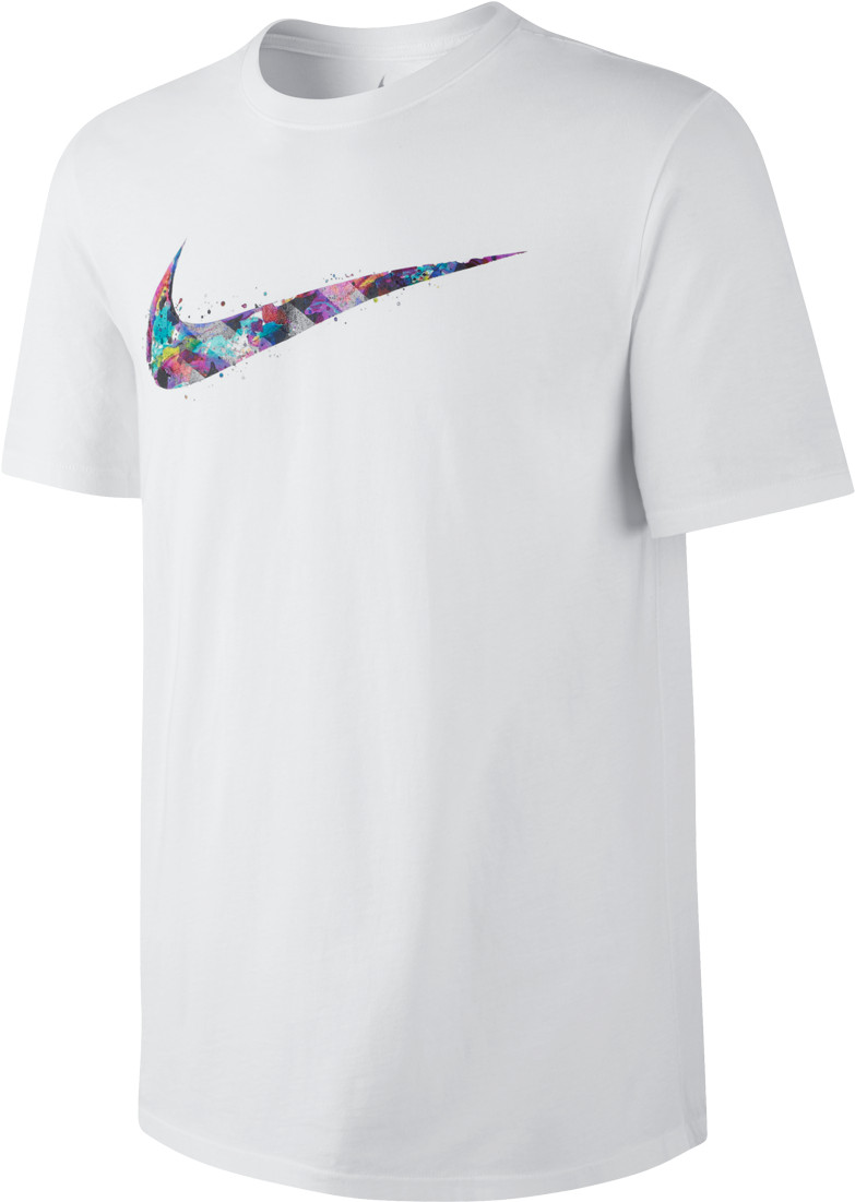 As Nike Tee Watercolor Swoosh 666420 - Funny Hypebeast Shirts (1100x1100), Png Download