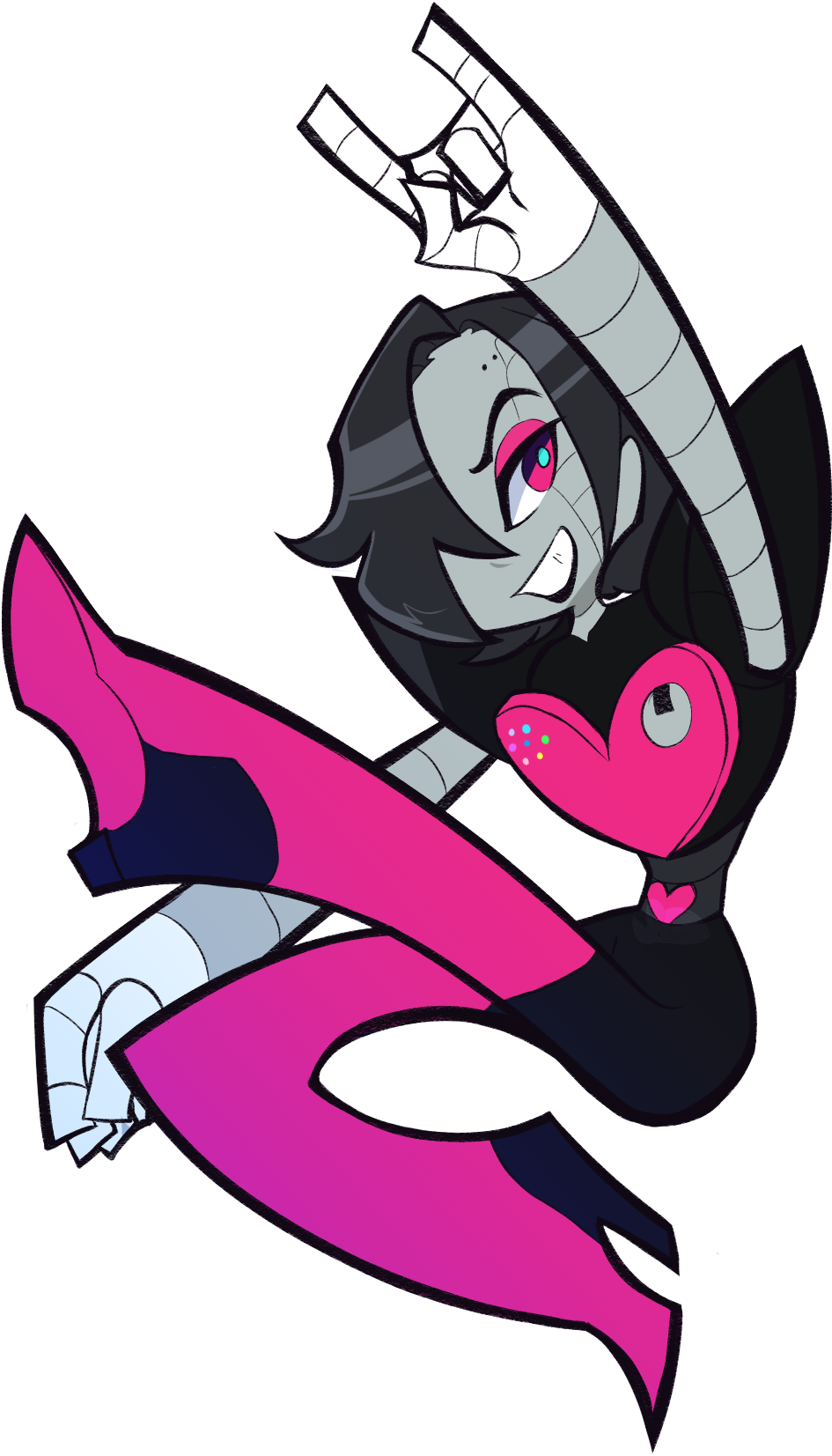 Png Royalty Free Library Mettaton Drawing Cartoon - Undertale Psg (1009x1671), Png Download