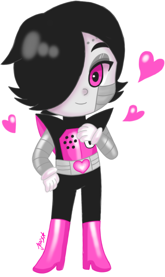 Chibi Mettaton - Undertale Chibi Mettaton (768x1024), Png Download