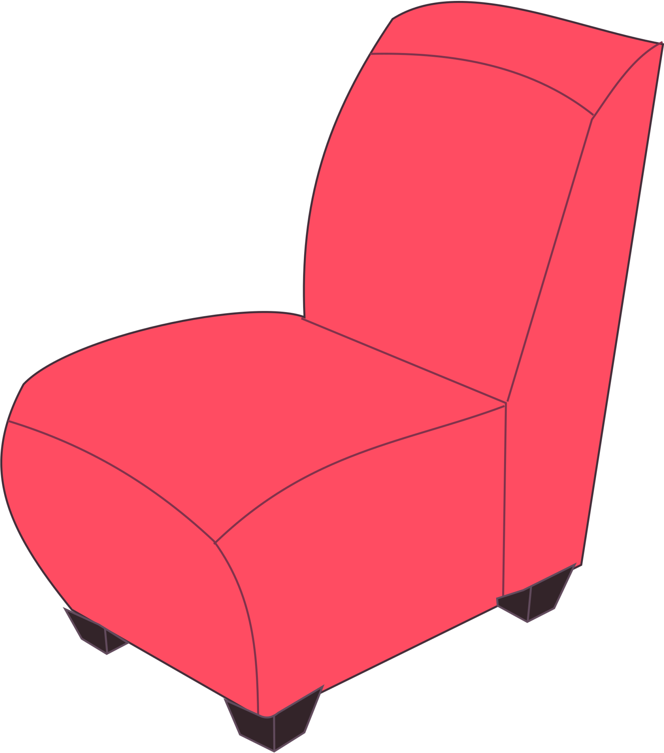Armchair Clipart Photo And Nice Png Image - Sofa Chair Clipart (528x597), Png Download