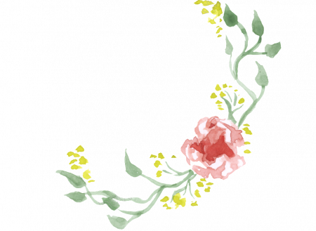 Flower Border Transparent (450x329), Png Download