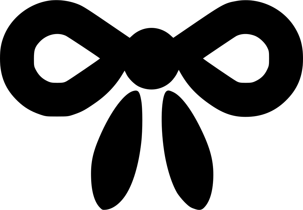 Bow Knot Comments - Scalable Vector Graphics (980x678), Png Download